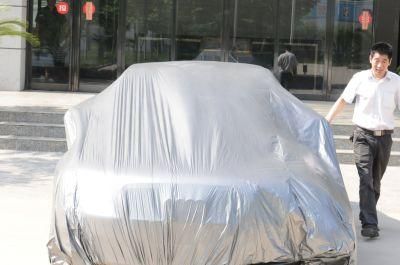 PE Plastic Car Cover for Painting Car Roof Cover Disposable Plastic Car Covers