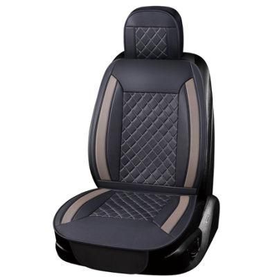 New Luxury Design Non-Slip PU Leather Front Seat Cover