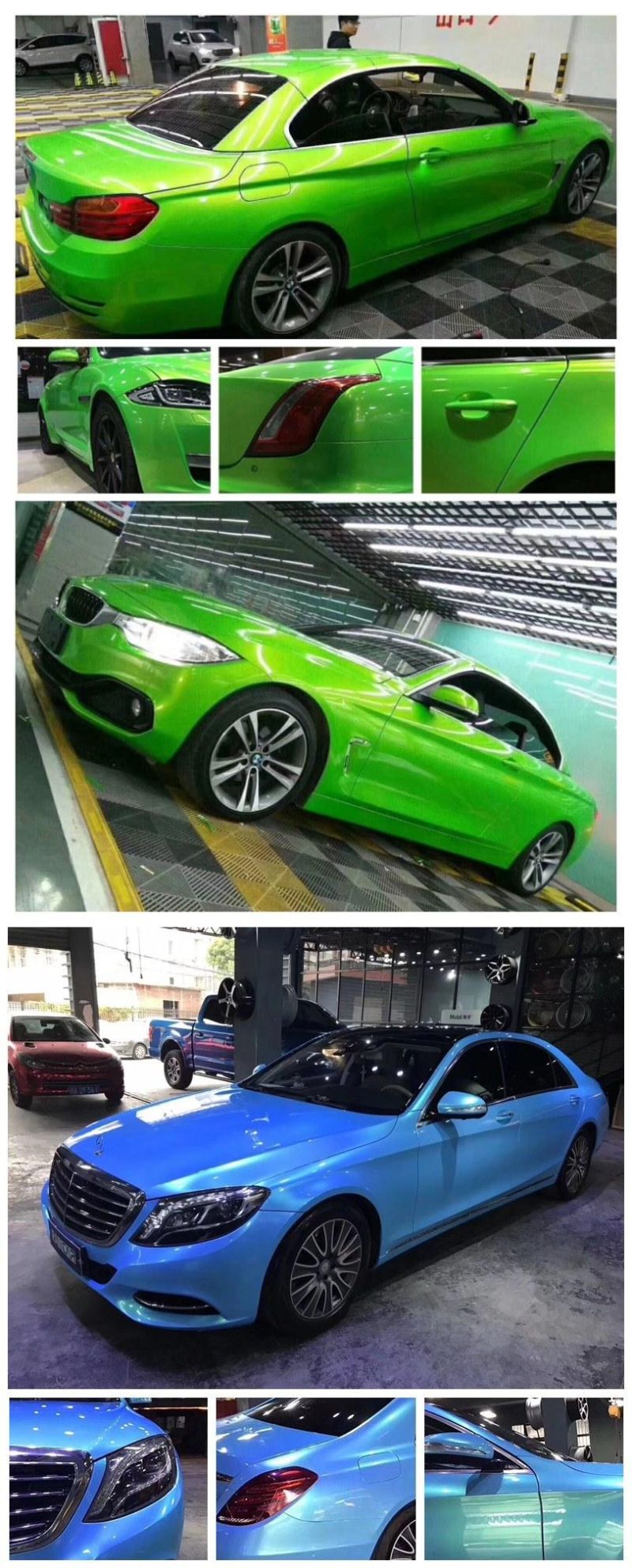 Auto Accessories Glossy Magic Car Color Changing Wrap Vinyl Foil