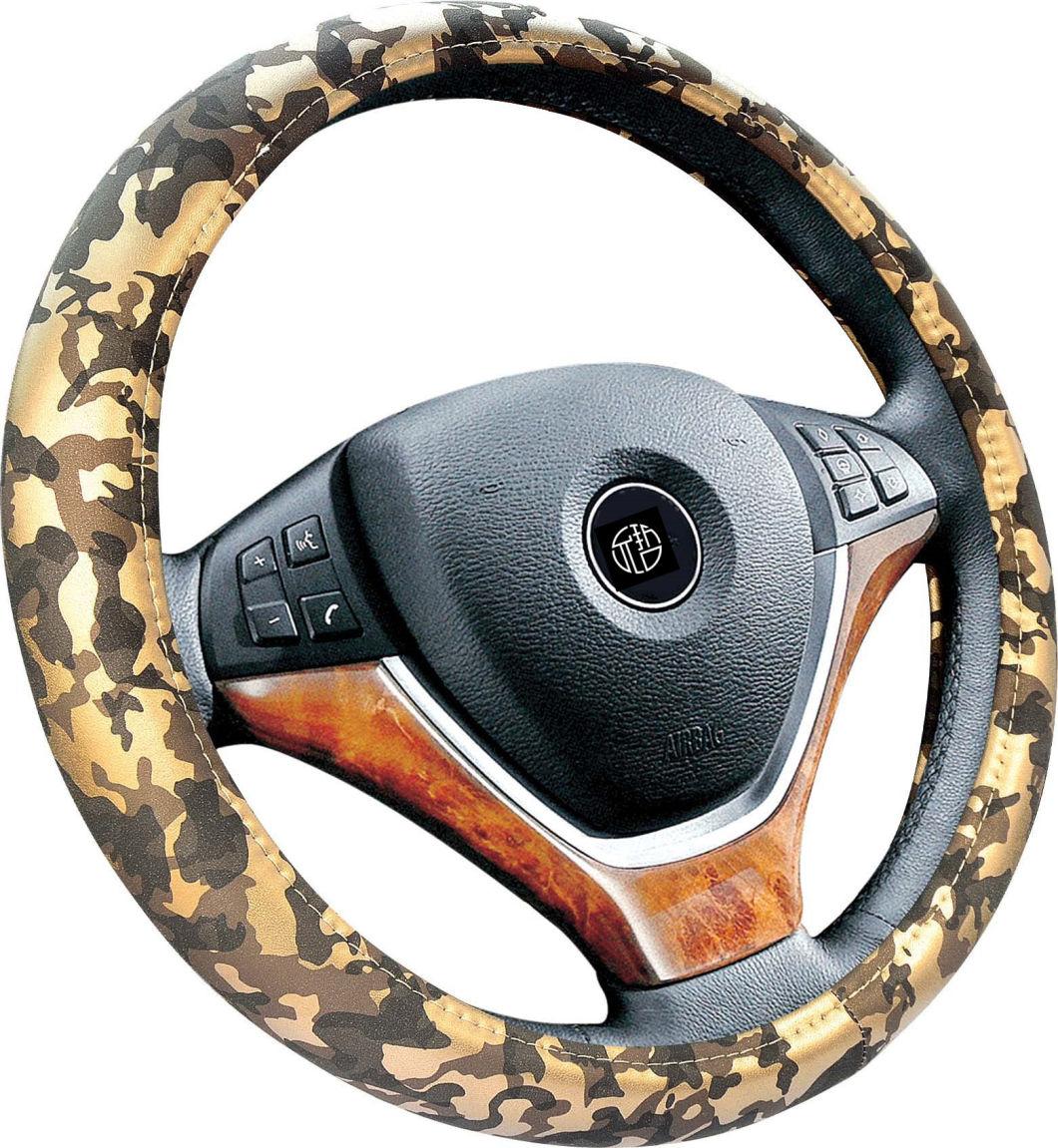 Military Style Camo Steering Wheel Cover Four Seasons General