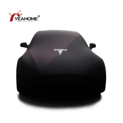 Custom Elastic Soft Feeling Covers Breathable Dust-Proof Auto Car Cover