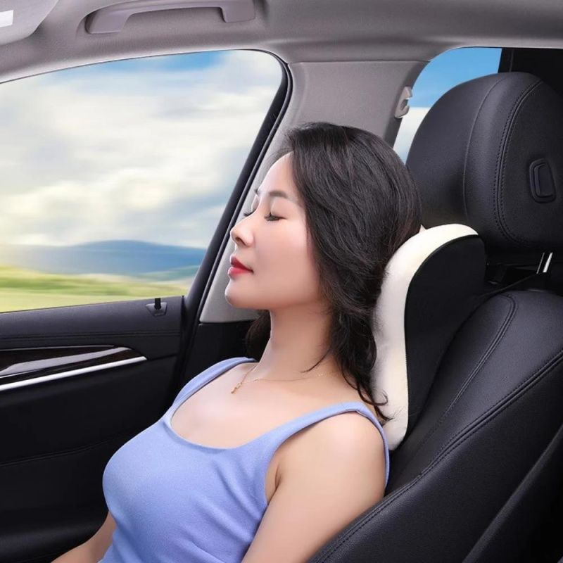 Car Washable Accessories Cover Travelgate Car Foam Headrest Neck and Lumbar Backrest Wyz19735