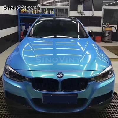 SINOVINYL Design Sticker Premium Coral Magic shift Vinyl Car Wrap Covering skin Low Tack Glue