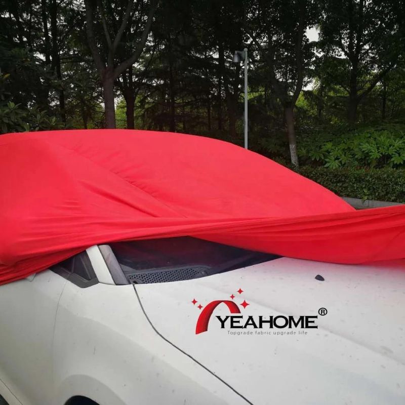 4-Way Large Elastic Soft-Feeling Dust-Proof Indoor Car Covers Anti-Scratch Auto Cover