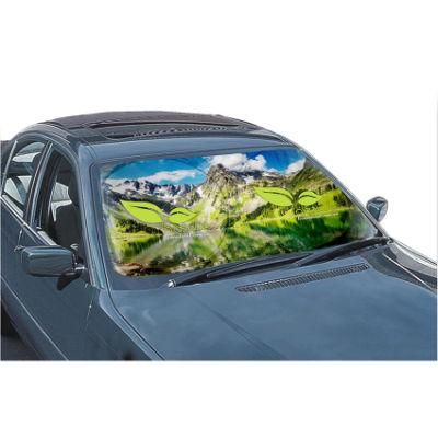 Custom Printing Front Roller Car Sunshade