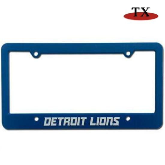 Customized Personality European And American License Plate Frame Plastic Metal