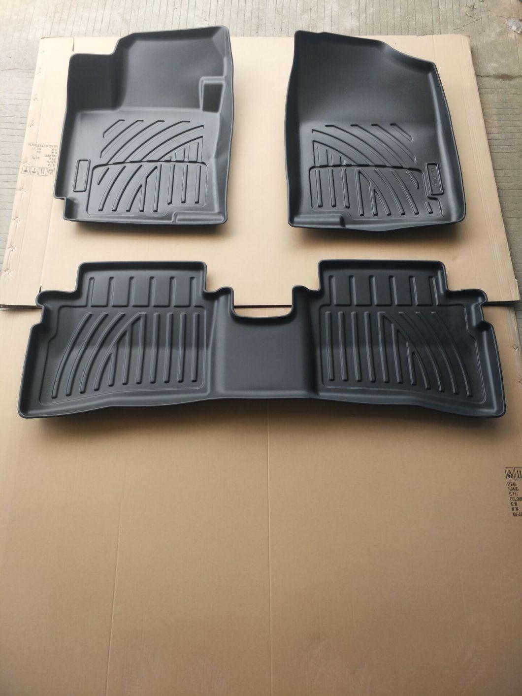 Car Accessories 3D Tpo Floor Mat for Hyundai Accent