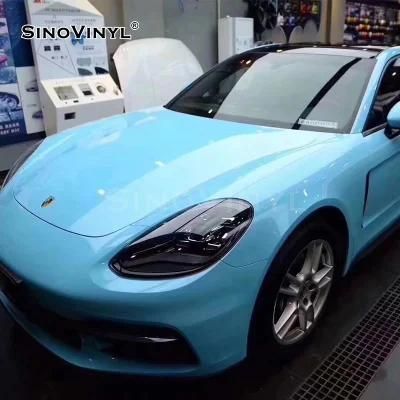 SINOVINYL Super Gloss New Color Factory Price Sales Vehicle Protective Film Decal Auto Sticker Car Body Vinyl Wrap Sticker