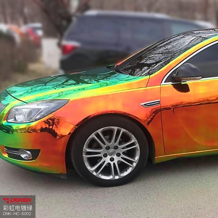 Holographic Rainbow Chrome Auto Vinyl Sticker Vehicle Car Body Wrap