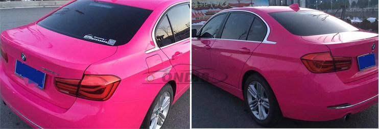 1.52*18m Size High Glossy Metal Crystal Car Vinyl Wrap