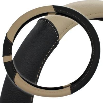 Car Vehicle PVC Leather Steering Wheel Wrap Cover