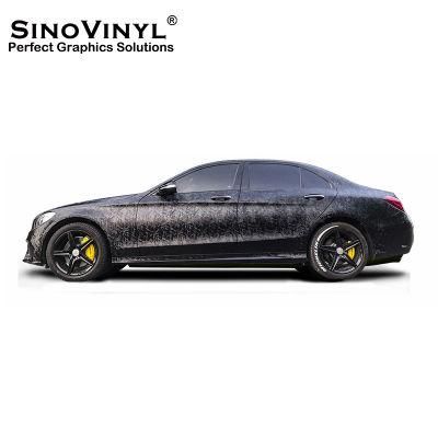 SINOVINYL 3D Ghost Car Wrapping Vinyl For Car Color Changing Vinyl Film