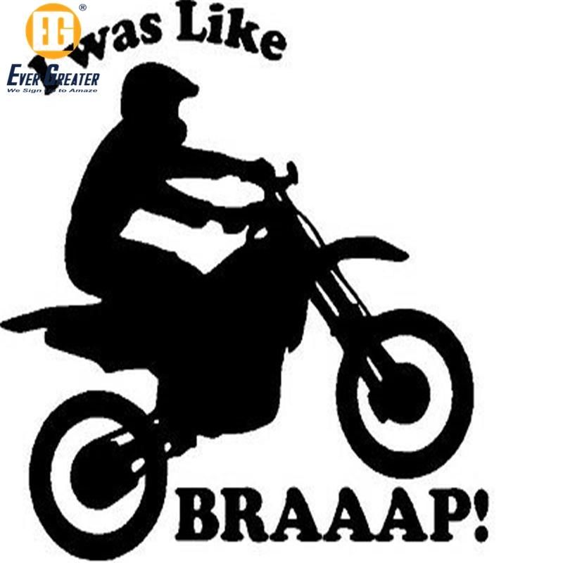 Custom Motorcycle Sticker with Your Design