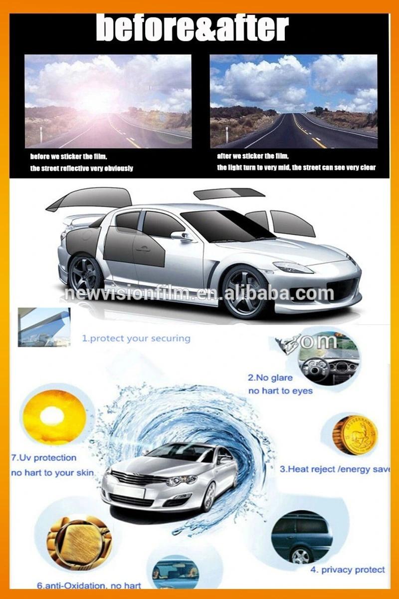 Magnetron Protection 2 Ply Sputtering Car Tint Film for Windows