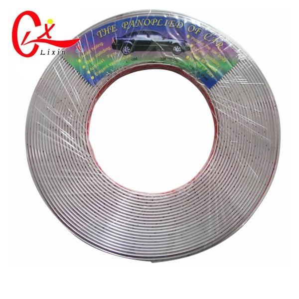 Silver Colour Chrome Strip Car Decoration Accessories