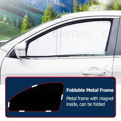 Opaque Mesh Car Sunshade, Custom Fit Magnet Car Sun Shades, Car Curtain