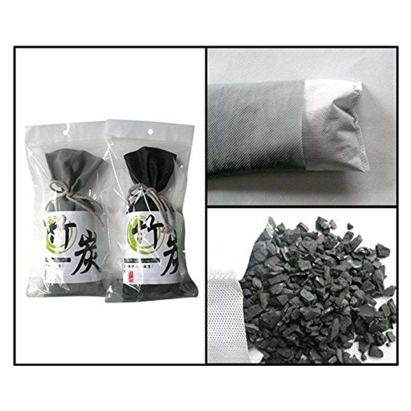 Activated Bamboo Charcoal Air Purifying Bag Breathe Green Charcoal Bags Bamboo Charcoal Dust