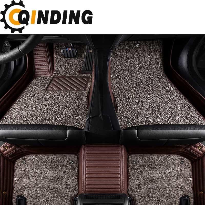 Factory Big Promotion Durable Protector Waterproof 5D PVC Leather Car Foot Carpet Floor Mat Car Mats