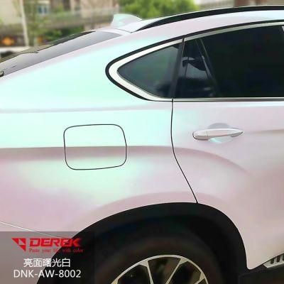 Decoration Aurora White Vinyl Wrap Car Full Body Vinyl Sticker Adhesive Car Wrapping Film