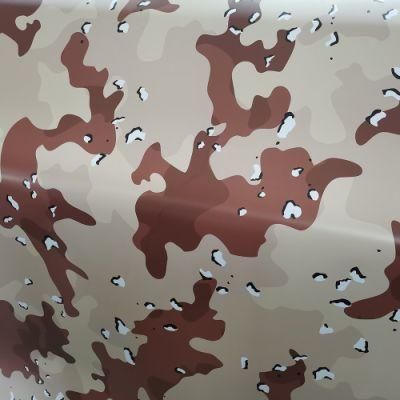 Tsautop 1.52*30m Customized Desert Camouflage Auto Vinyl Wrap Car Body Sticker