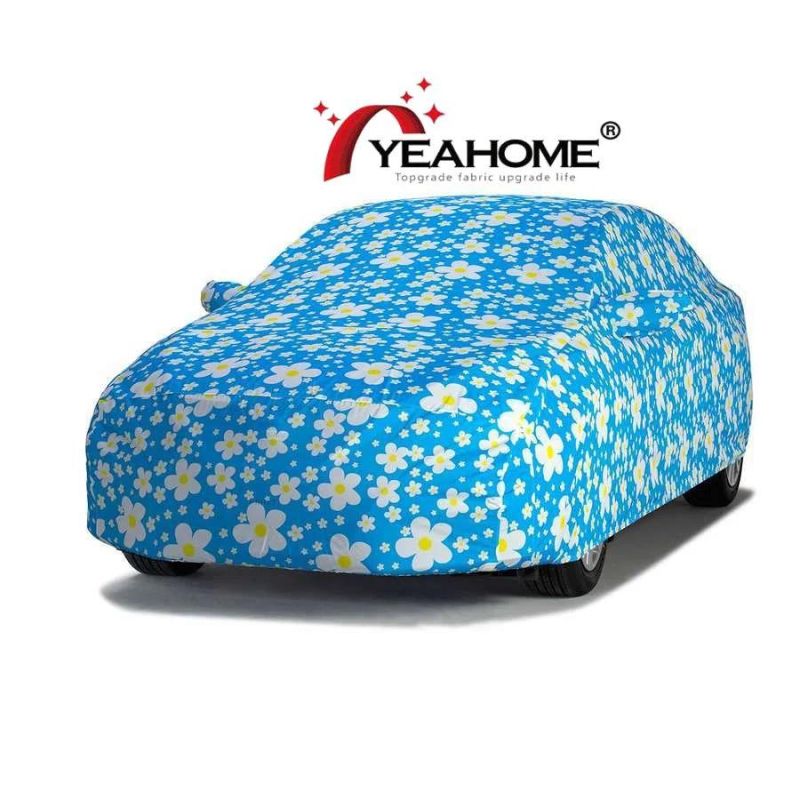 Printed Design Full Car Cover Outdoor Protection Auto Covers Customized Covers