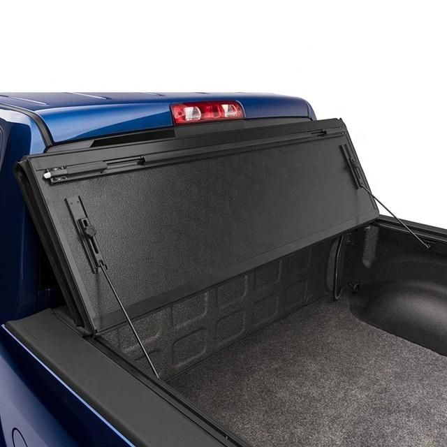 USA Patent Hard Tri Fold Tonneau Truck Bed Cover for 2019-2020 Gmc Sierra Chevy Silverado 5.8" FT Short Bed