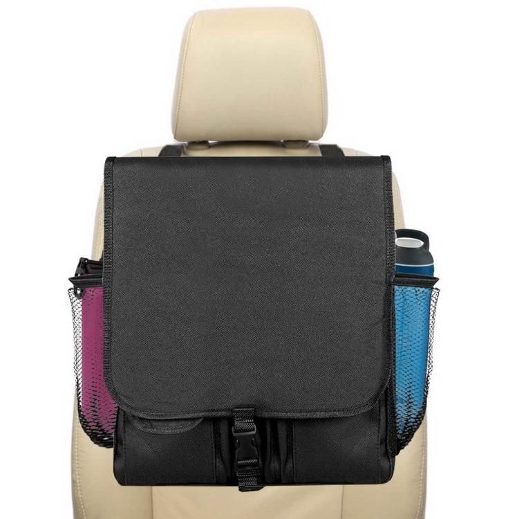 Car Front Seat Organiser Car Truck Back Seat Organizer Tote Storage Shoulder Bag with Closable Flap