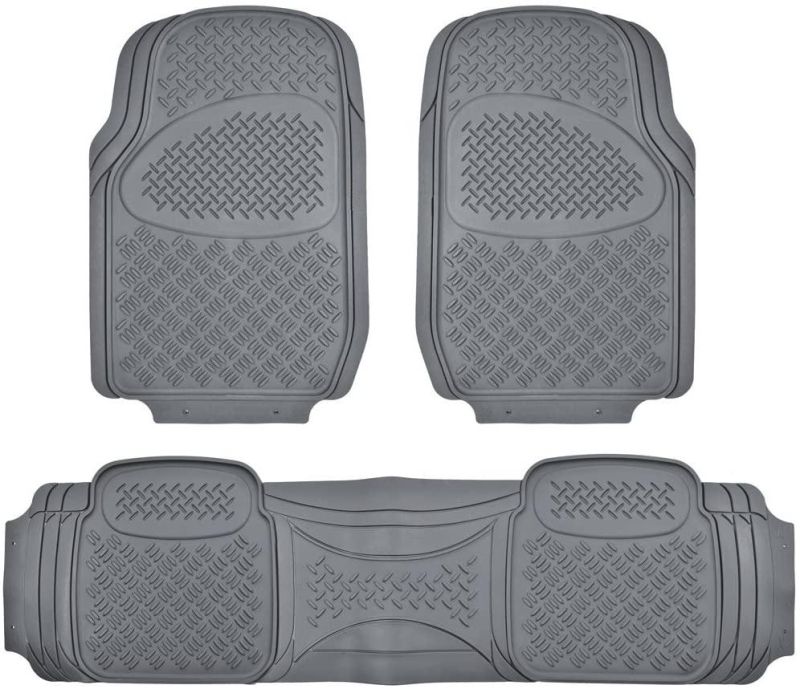 Car Accessory Rubber Floor Mat in Gray