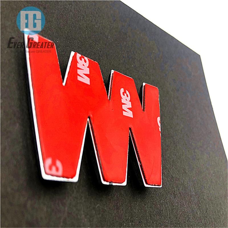 Car Metal Logo Emblem 3D Badges Custom Size