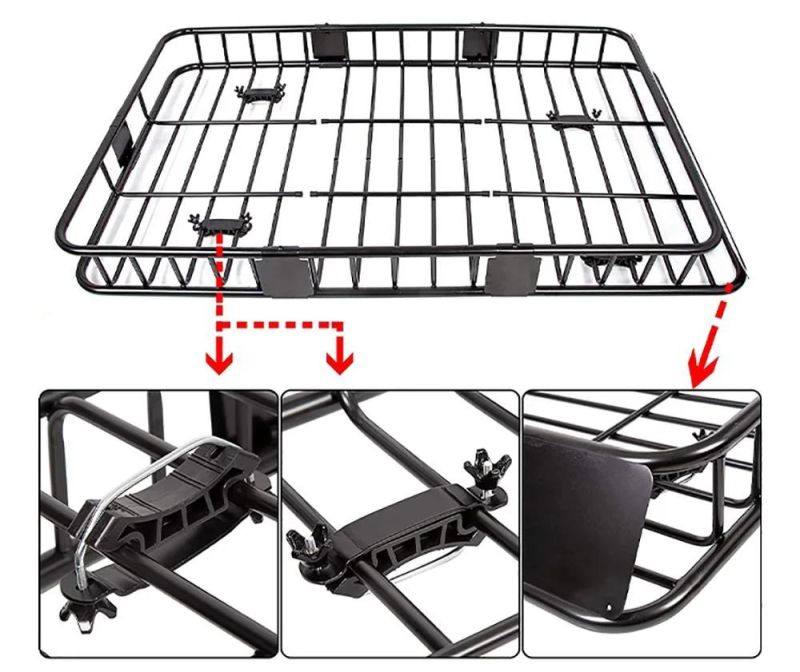 Universal Roof Rack Luggage Rack Alloy Car Roof Rack