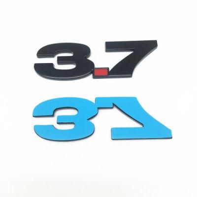 3.7 Emblem Ford Bronco Mustang Emblem Fender Badge Decal Sticker Logo Car Accessories Car Parts Decoration Auto Accessories Auto Parts