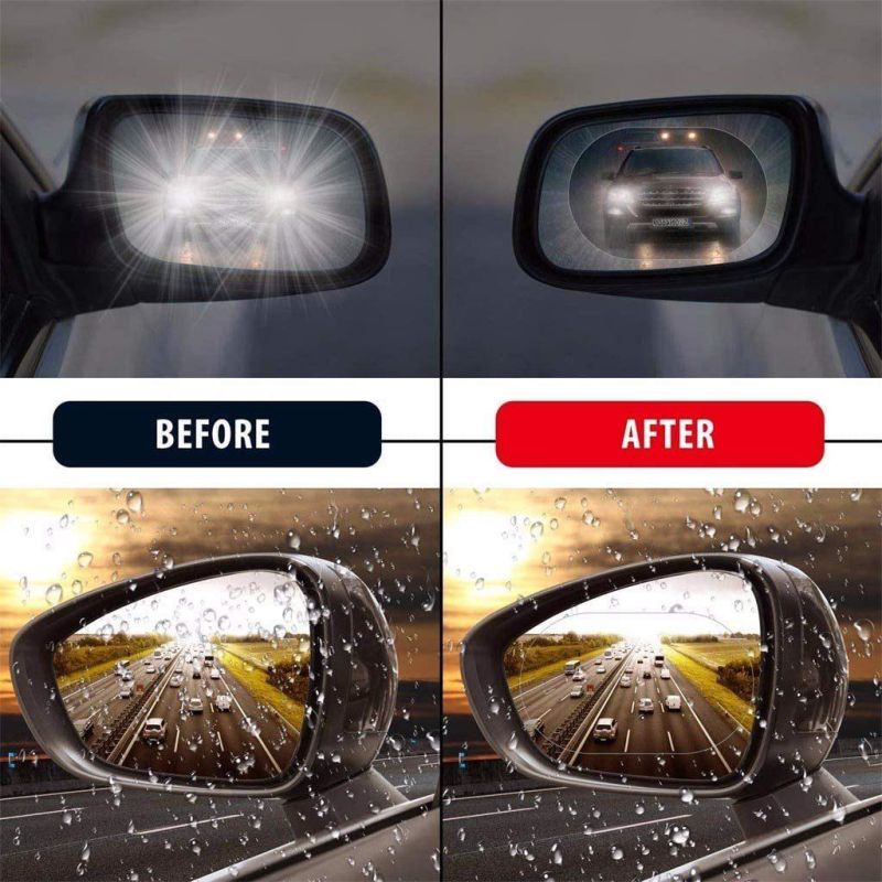 Anti Rain / Anti Fog and Anti Reflection Film for Car Rearview Mirror