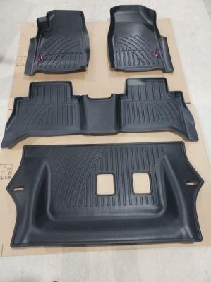 Injection Black 3D Foot Mat for Isuzu Mu-X 2018-on