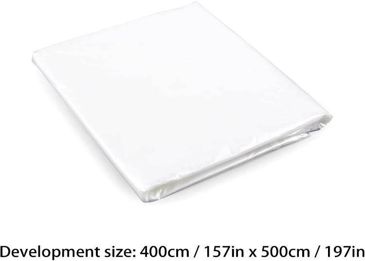 5 Sheets Plastic Drop Cloths, Plastic Sheeting Plastic Painting Tarp Paint Masking Film