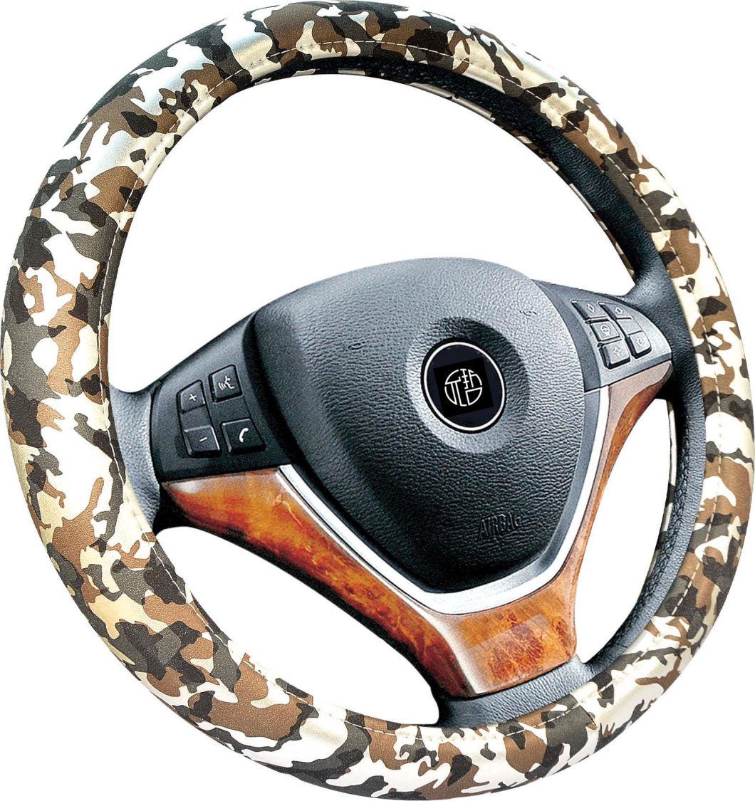 Military Style Camo Steering Wheel Cover Four Seasons General