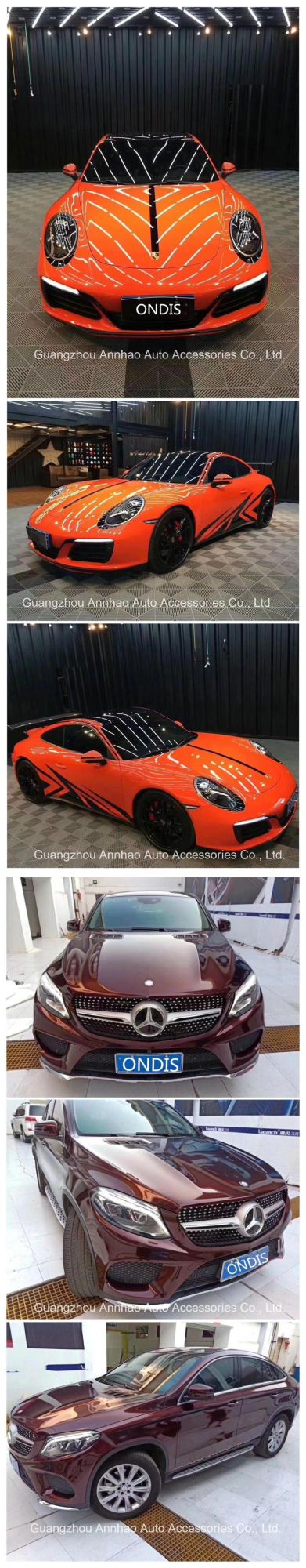 Onids New Product Auto Decal 1.52*18m Size Magic Car Body Wrap Vinyl Film