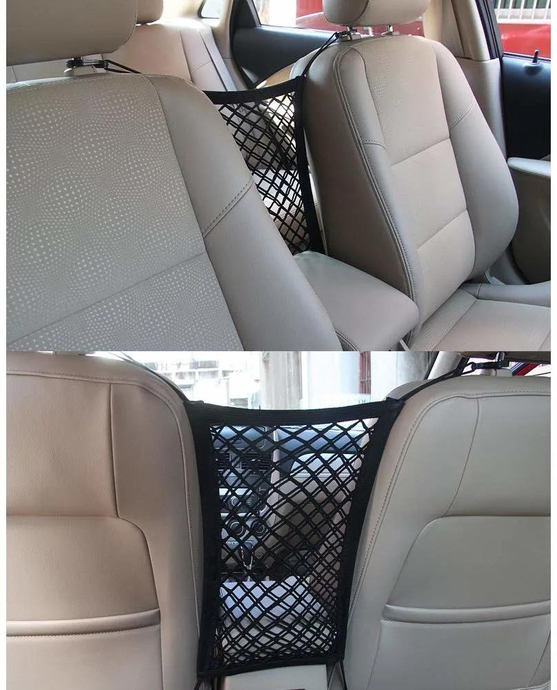 Car Accessory Seat Storage Mesh Organizer