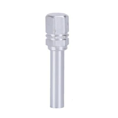 Universal Metal Silver Anti Dust Car Tire Valve Cap