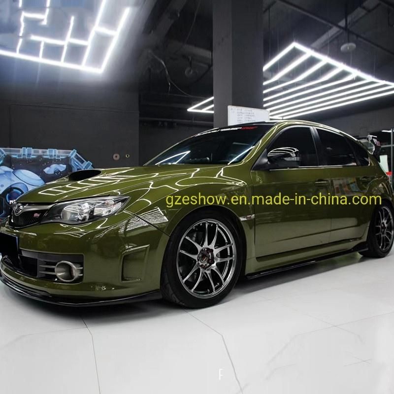 Glossy Pet Crystal Battle Green Wrap Car Wrap