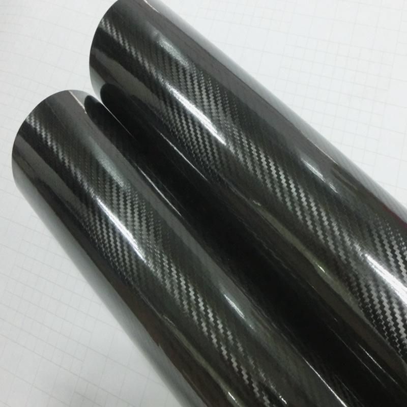 High Quality 1.52*18m Texture High Glossy 5D Carbon Fiber Vinyl Sticker