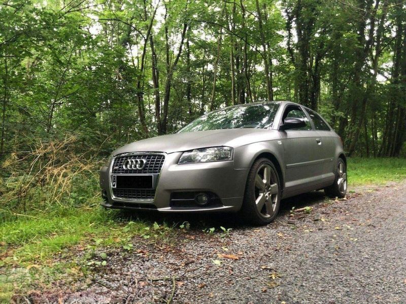 Ultra Matte Grey Vinyl Car Wrap Film with Air Bubble Free