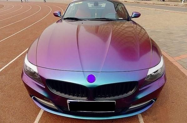 1.52*28m Auto Foil Chameleon Car Wrap Vinyl with Air Release