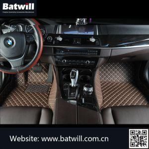 PVC Leather Beige Car Floor Mats for BMW