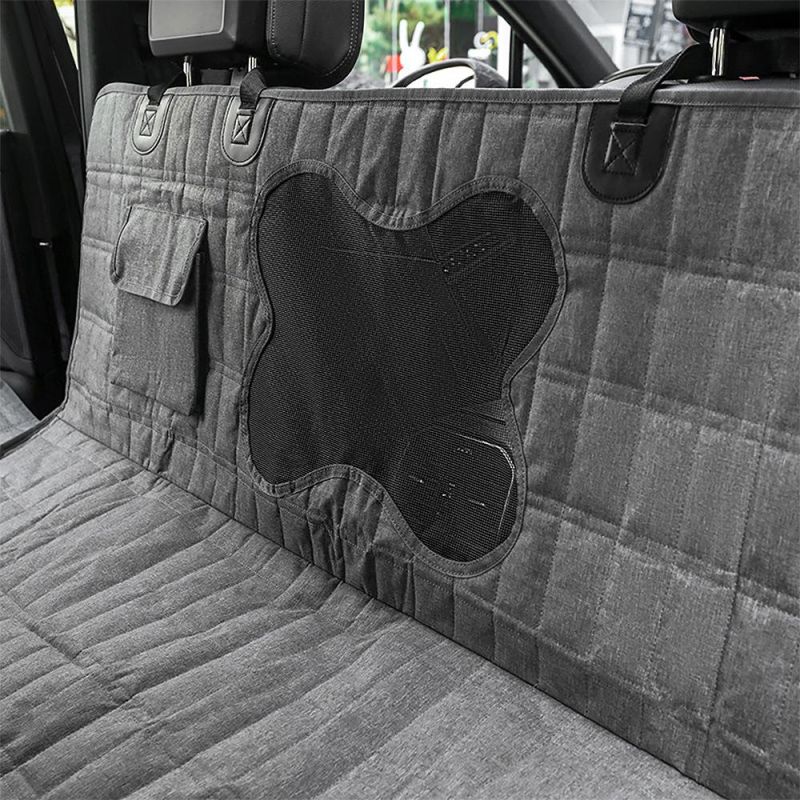 Waterproof Nonslip Dog Car Seat Cover for Back Seat