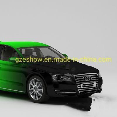 Green Black PVC Chameleon Car Film Car Decoration