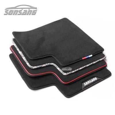 Auto Accessories Car Floor Mats Universal Fit Fits Most Vehicles Anti-Slip Backing