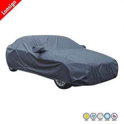 Factory Polyester with Silver Coated Waterproof Customized Car Cover