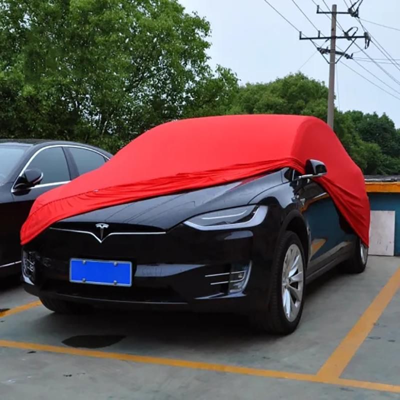 Exhibition Protection Velvet Unveiling Anti-Scratch Waterproof Dust-Proof Auto Car Cover