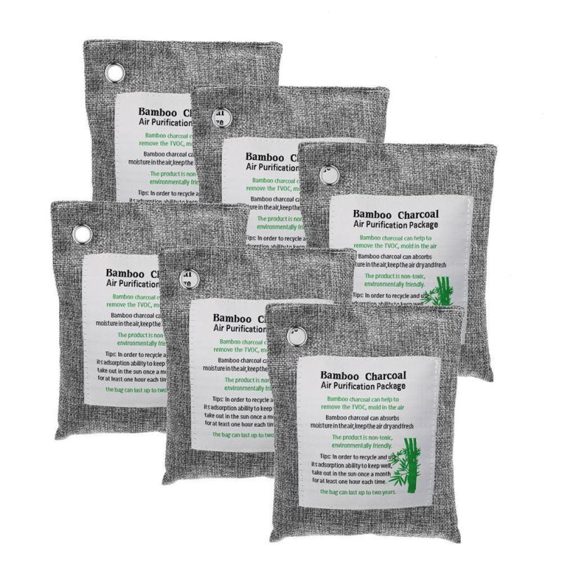 Natural Bamboo Charcoal Captures Bag Long Lasting