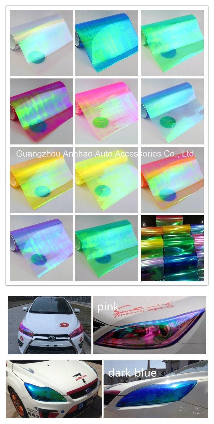 Car Light Film Chameleon Headlight Tint for Car Lamp